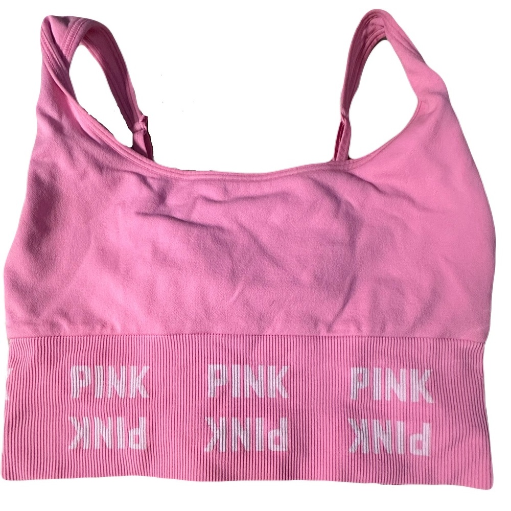PINK Victoria's Secret Light Pink Sports Bra